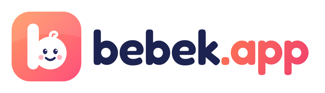 bebek.app logosu, renkli